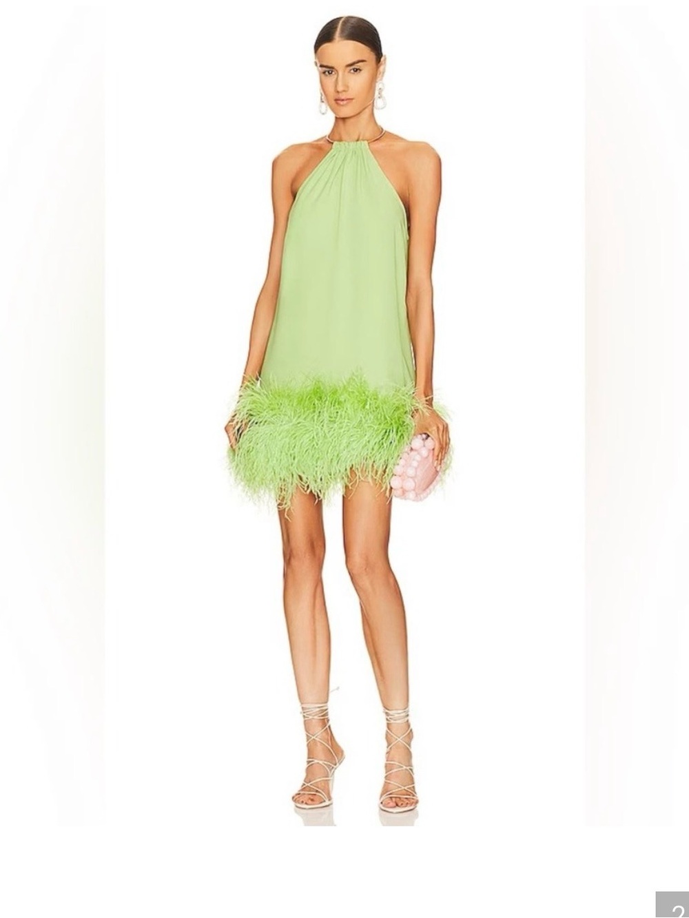 Cult Gaia Reeves Dress in Mantis - Picture 2 of 4